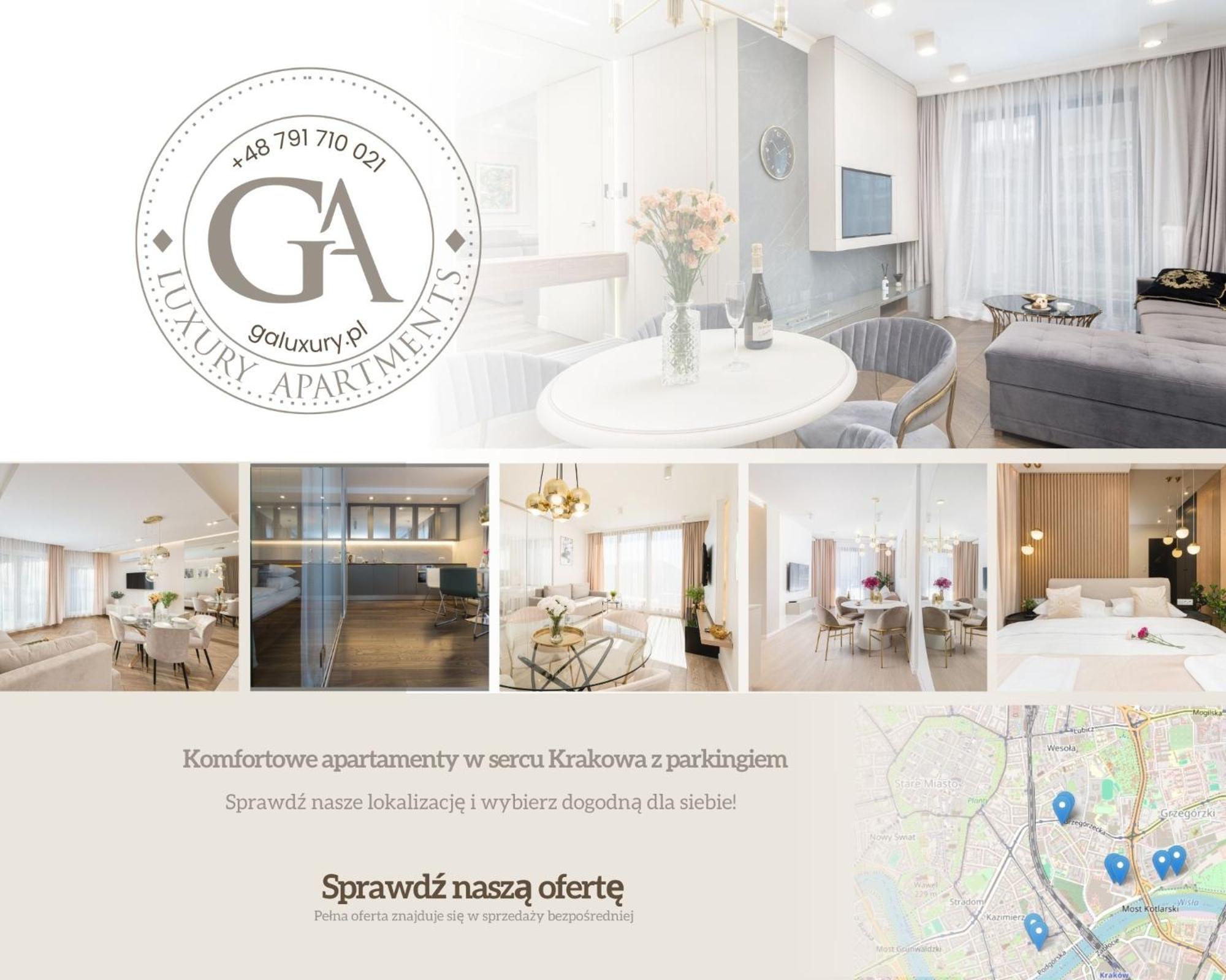 Ga Luxury Apartments W19 Krakow Bagian luar foto